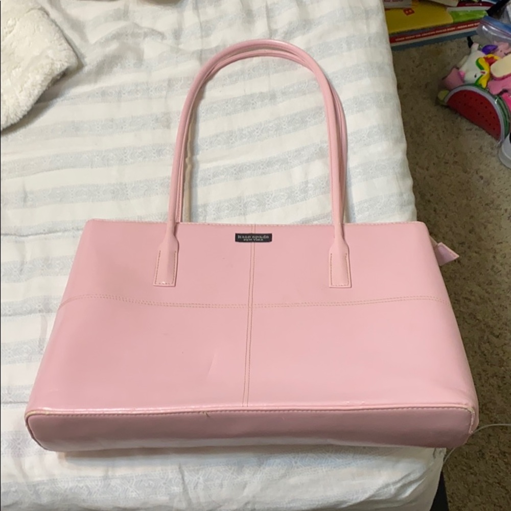 baby pink kate spade purse